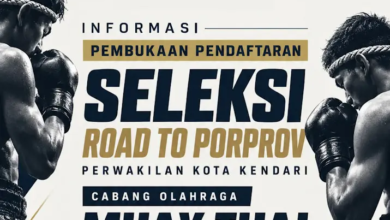 Jelang Porprov XV Sultra 2026, Muaythai Kendari Buka Seleksi